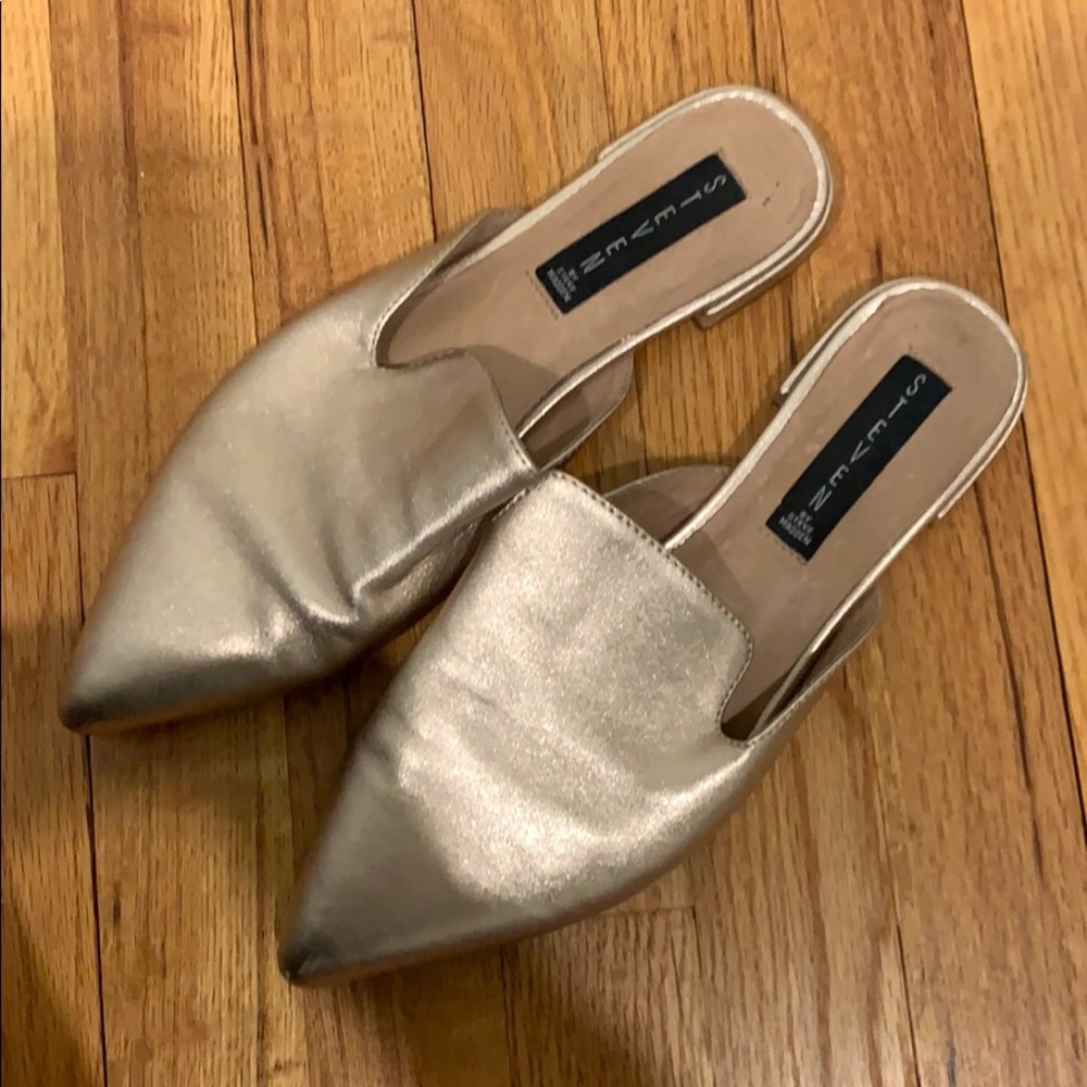 Rose gold steve maddens